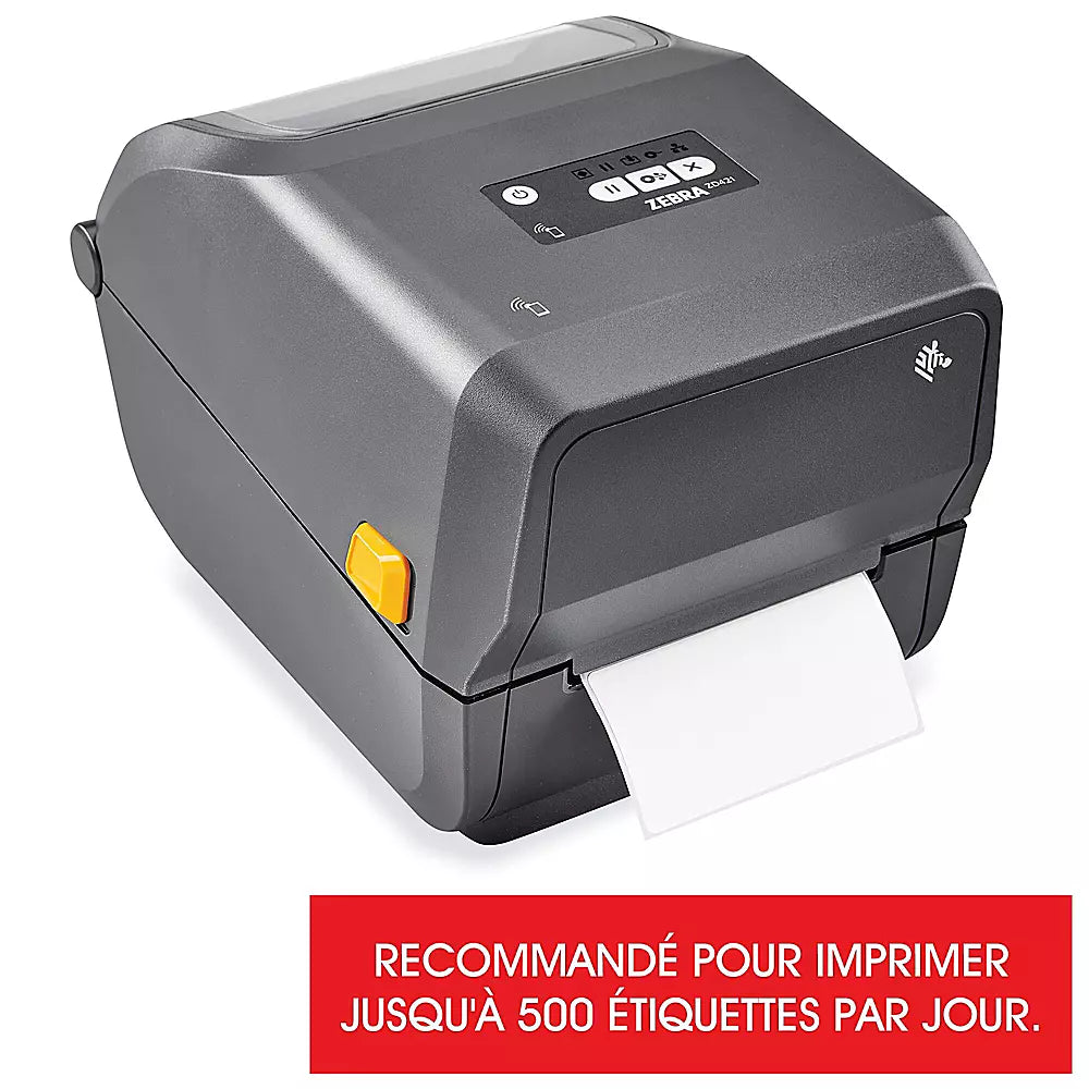 Zebra ZD421T – Imprimante de table à double compatibilité de code à barres – 203 ppp