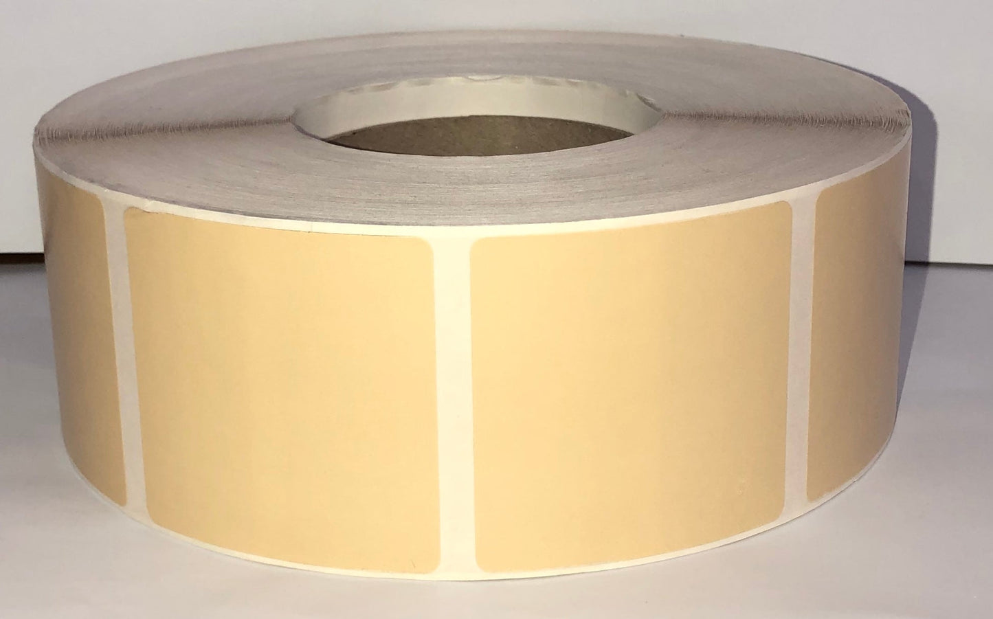 etiquettes-rive-sud,Étiquettes couleur 2.50" X 2.50" transfert thermique en rouleau sur core 3"