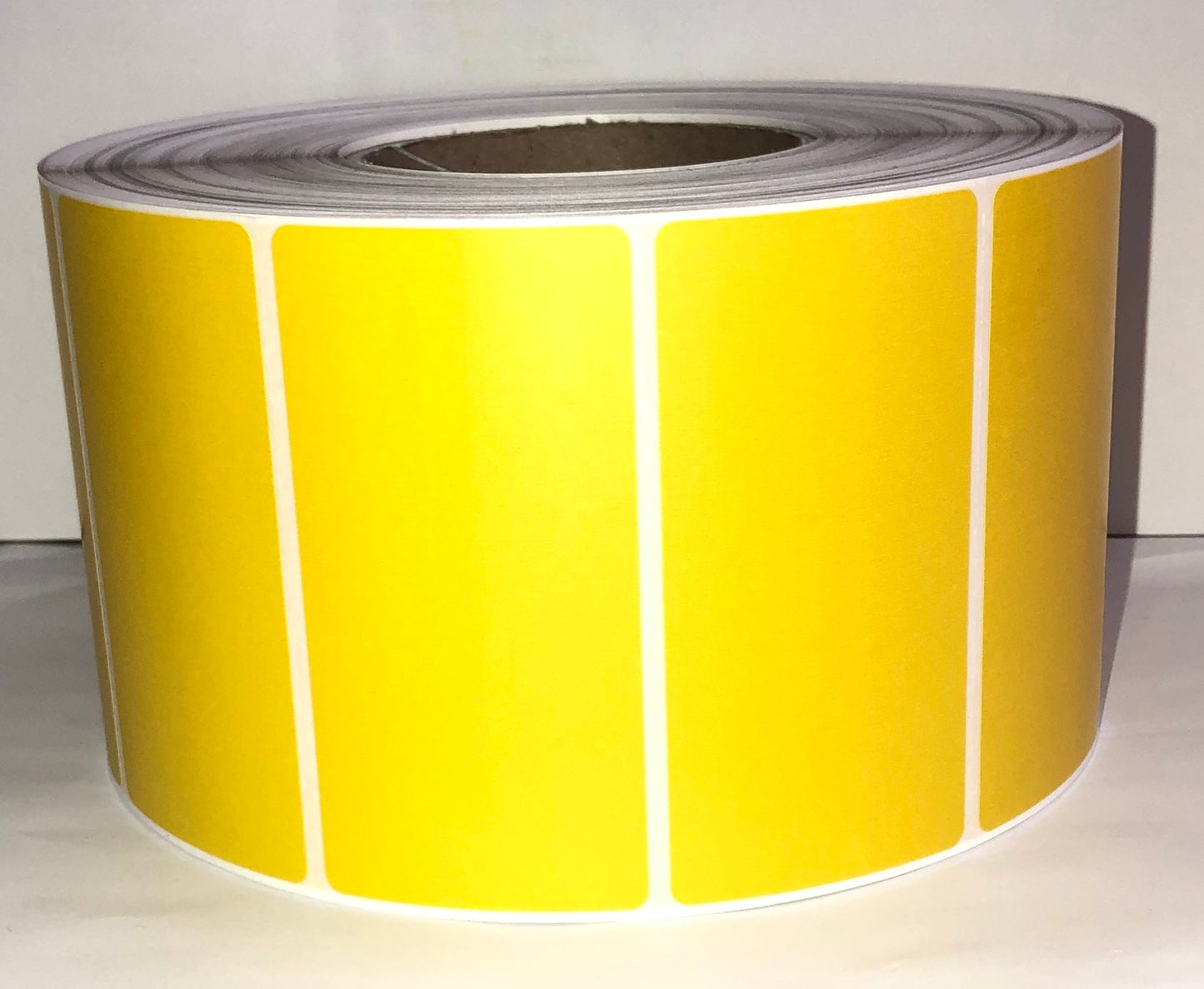 etiquettes-rive-sud,Étiquettes couleur 4.00" X 2.00" direct thermique en rouleau sur core 3"