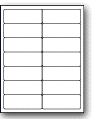 LD-14B -14 per sheet (1.5" x 4") - Etiquettes Quebec