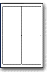 etiquettes-rive-sud,LDX-4 - 4 per sheet (6" X 4")