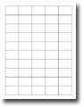 LL-50AV - 50 per sheet (1" x 1.5") - Etiquettes Quebec