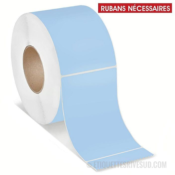 etiquettes-rive-sud,Étiquettes transfert thermique de table – 4 x 2 po, couleurs