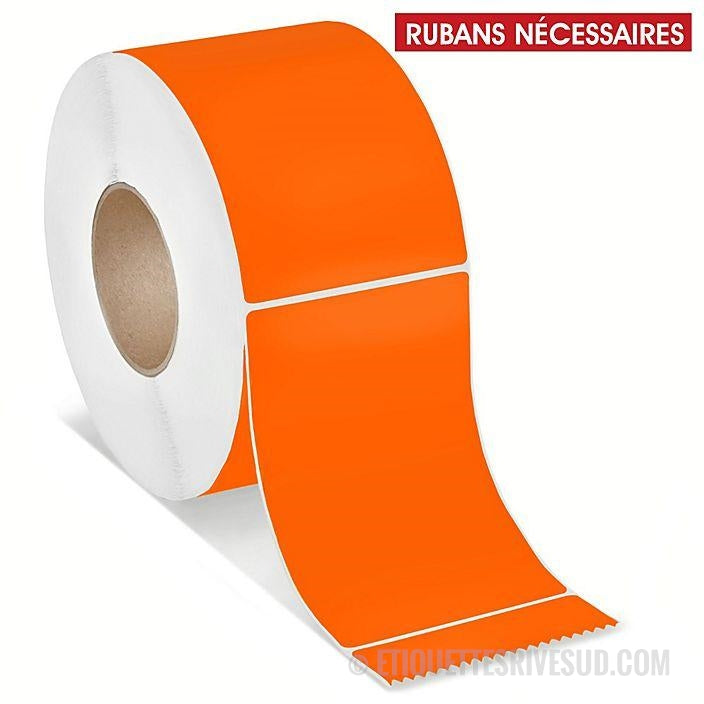 etiquettes-rive-sud,Étiquettes transfert thermique de table – 4 x 2 po, couleurs