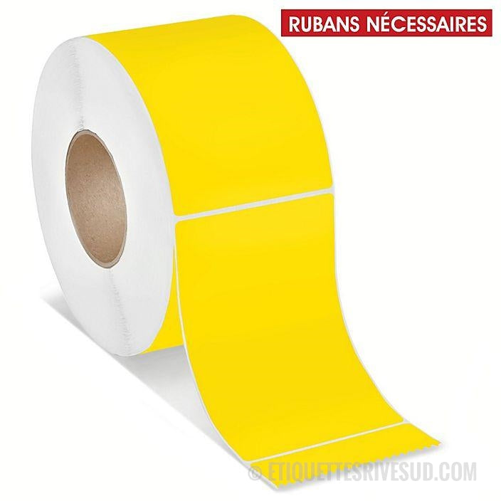 etiquettes-rive-sud,Étiquettes transfert thermique de table – 4 x 2 po, couleurs