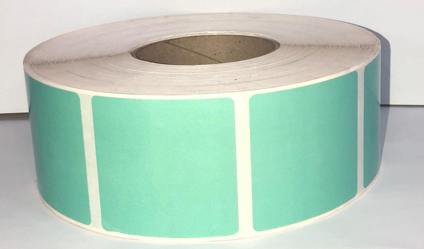 etiquettes-rive-sud,Étiquettes couleur 2.50" X 2.50" transfert thermique en rouleau sur core 3"