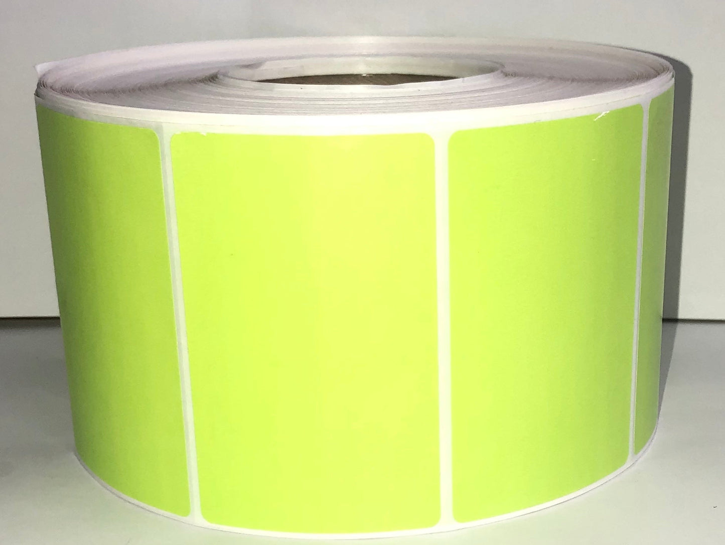 etiquettes-rive-sud,Étiquettes couleur 4.00" X 2.50" transfert thermique en rouleau sur core 3"