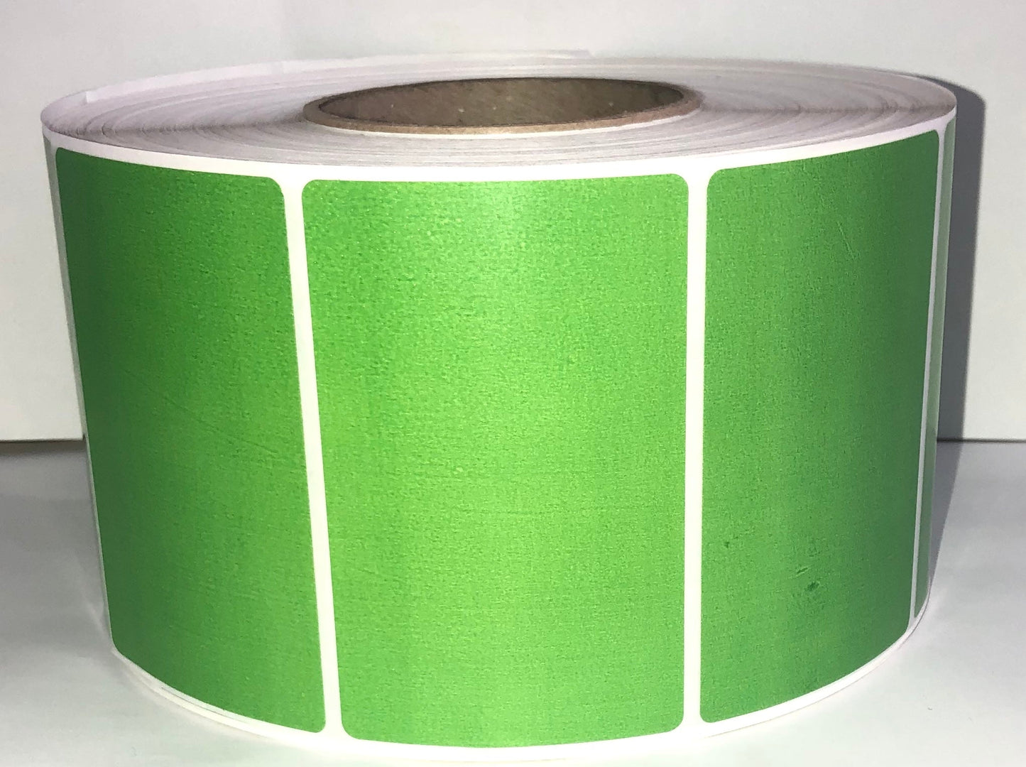 etiquettes-rive-sud,Étiquettes couleur 4.00" X 2.50" transfert thermique en rouleau sur core 3"