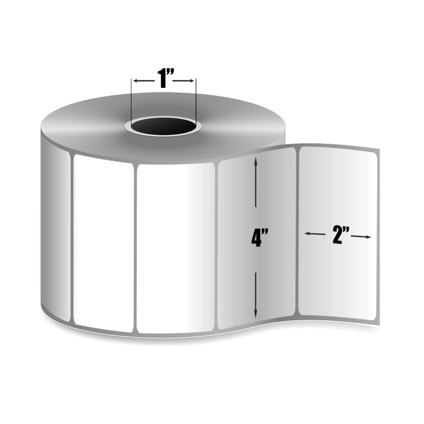 4" x 2" Étiquettes Thermique Zebra Z-Perform 2000D - 10010031 - Etiquettes Quebec