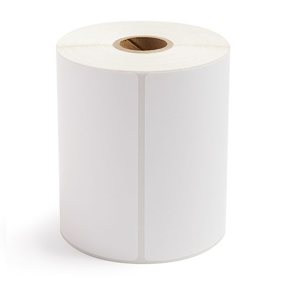 4" x 5" Étiquettes Thermique Zebra Z-Select 4000D - 10015346 - Etiquettes Quebec