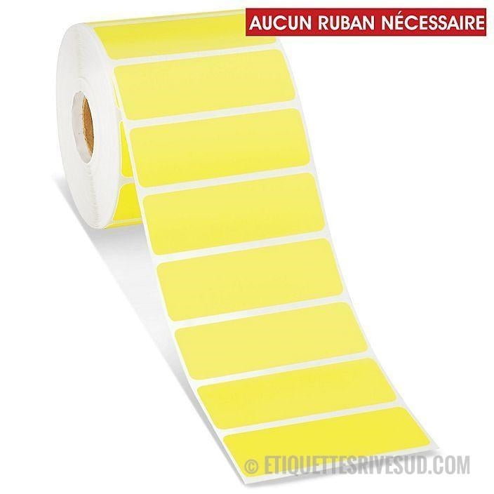 etiquettes-rive-sud,Étiquettes thermiques directes de table – 2 x 1 po, couleurs
