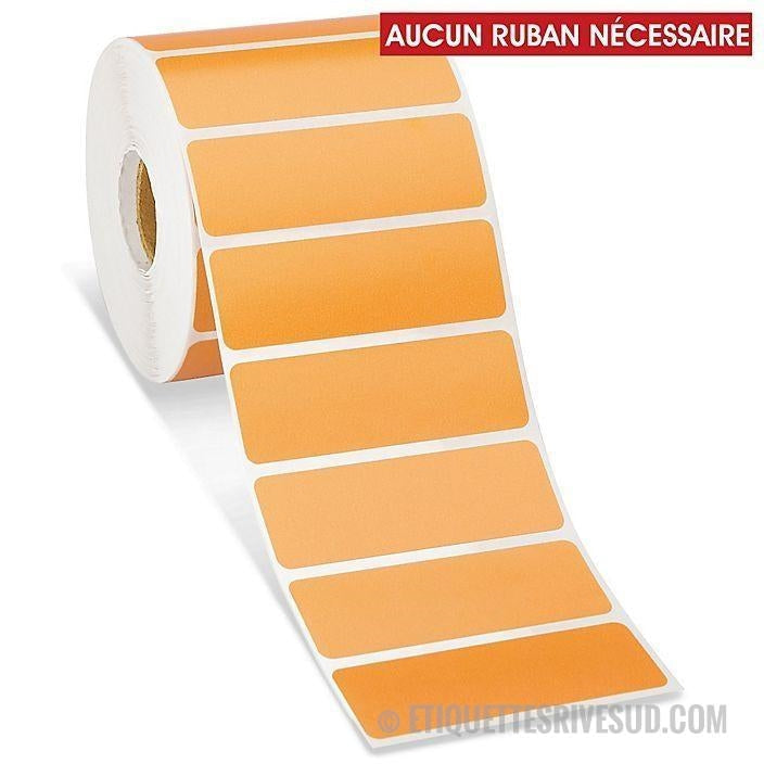 etiquettes-rive-sud,Étiquettes thermiques directes de table – 3 x 1 po, couleurs