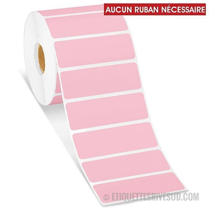 etiquettes-rive-sud,Étiquettes thermiques directes de table – 2 x 1 po, couleurs