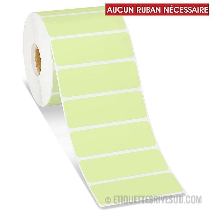 etiquettes-rive-sud,Étiquettes thermiques directes de table – 2 x 1 po, couleurs