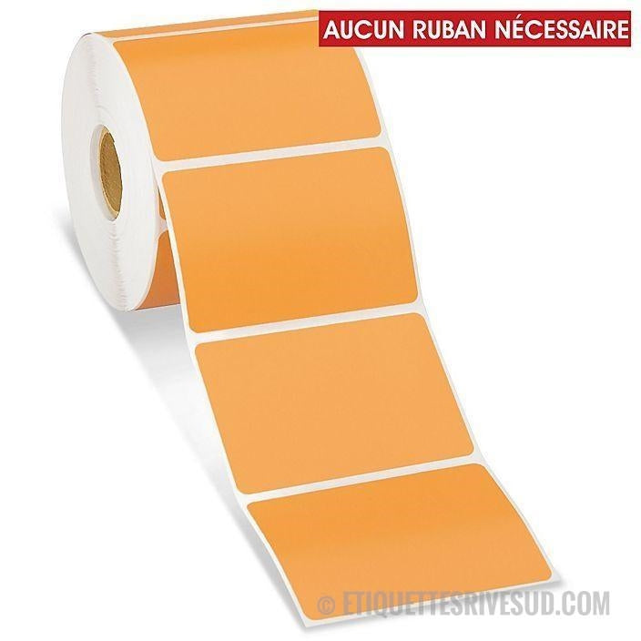 etiquettes-rive-sud,Étiquettes thermiques directes de table – 3 x 5 po, couleurs