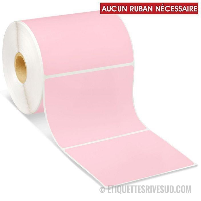 etiquettes-rive-sud,Étiquettes thermiques directes de table – 4 x 3 po, couleurs