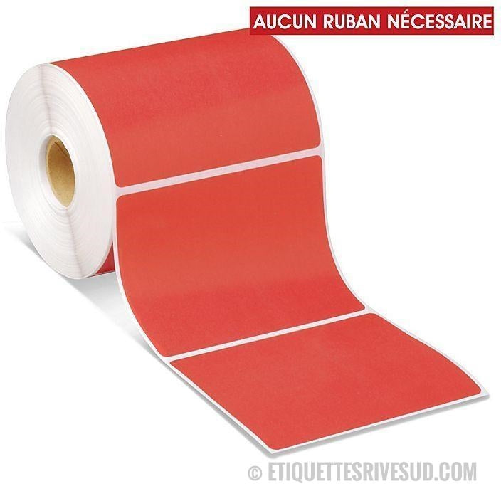 etiquettes-rive-sud,Étiquettes thermiques directes de table – 4 x 3 po, couleurs