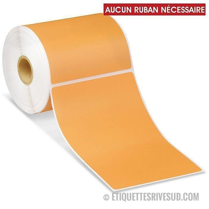 etiquettes-rive-sud,Étiquettes thermiques directes de table – 4 x 8 po, couleurs