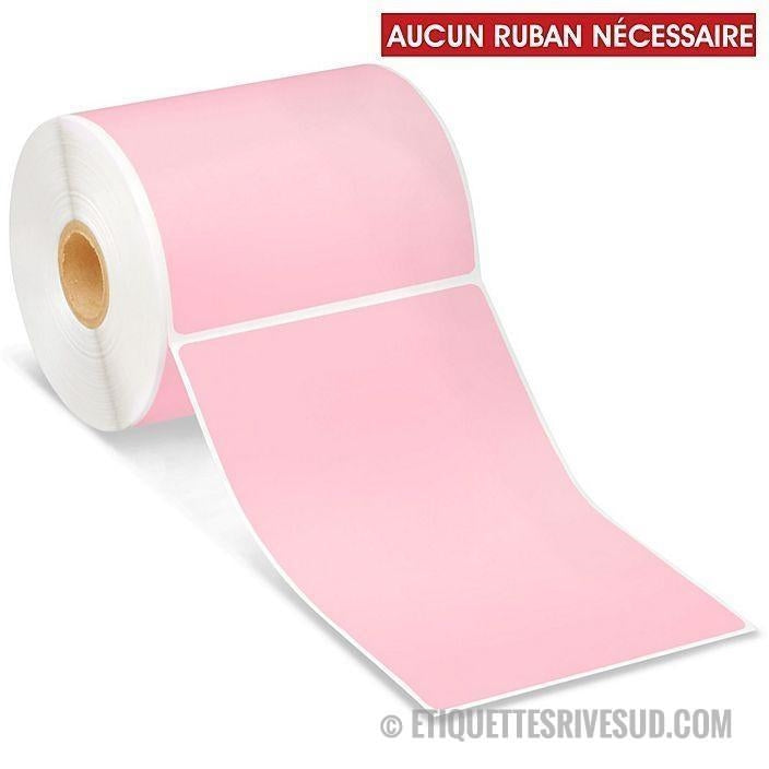 etiquettes-rive-sud,Étiquettes thermiques directes de table – 4 x 8 po, couleurs