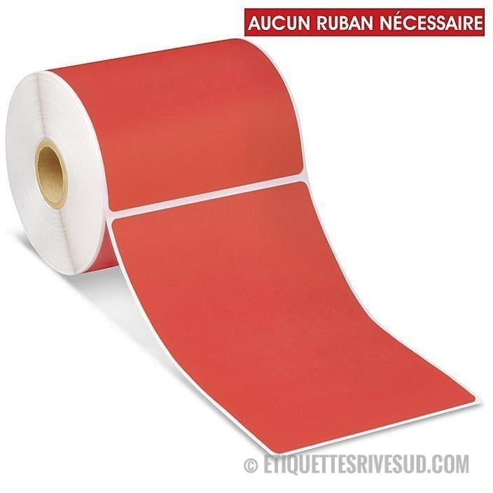 etiquettes-rive-sud,Étiquettes thermiques directes de table – 4 x 8 po, couleurs