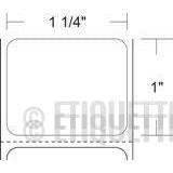 etiquettes-rive-sud,Zebra 1.25" x 1" Z-Select 4000T - 10009523