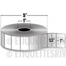 etiquettes-rive-sud,Zebra 1.5" x 1" Z-Select 4000T - 83258