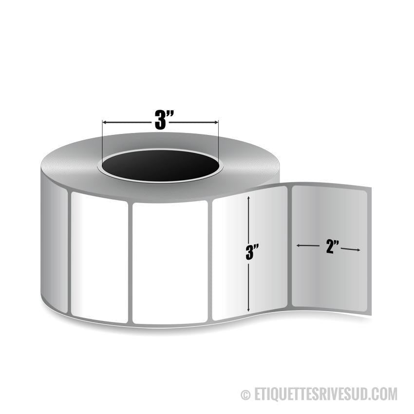 etiquettes-rive-sud,Zebra 3" x 2" Z-Perform 2000D Label - 10000295 -