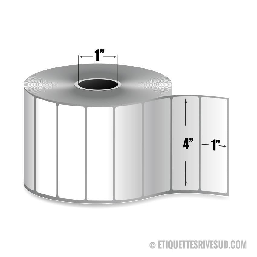 etiquettes-rive-sud,Zebra 4" x 1" Z-Select 4000T - 83340