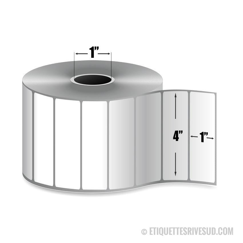 etiquettes-rive-sud,Zebra 4" x 1" Z-Select 4000T - 83340