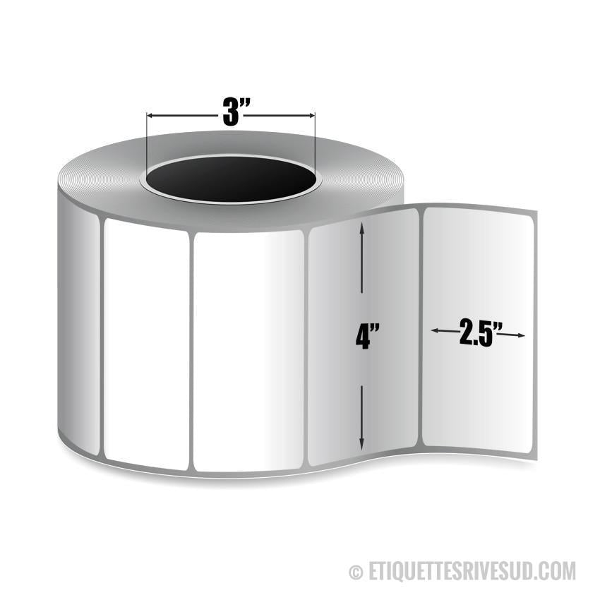 etiquettes-rive-sud,Zebra 4" x 2.5" Z-Perform 2000D Label - 10000294