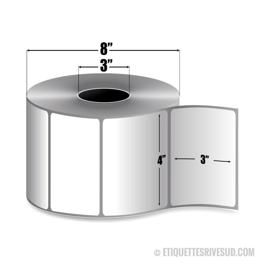 etiquettes-rive-sud,Zebra 4" x 2" Z-Perform 2000D Label - 10015365