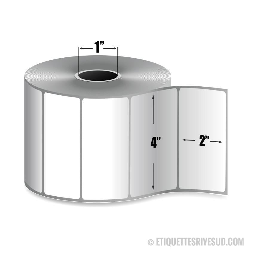 etiquettes-rive-sud,Zebra 4" x 2" Z-Select 4000T - 10009530