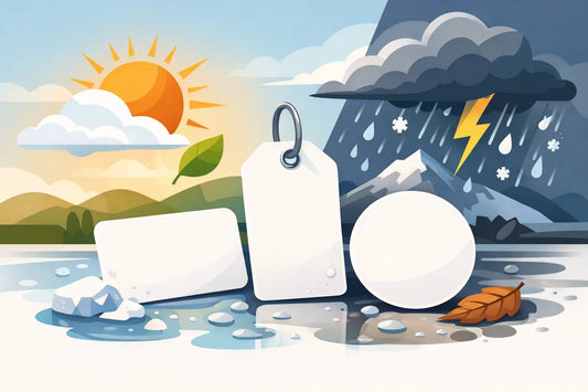 Bien choisir des étiquettes résistantes aux intempéries