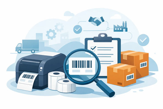 Choisir un fournisseur étiquettes code barres