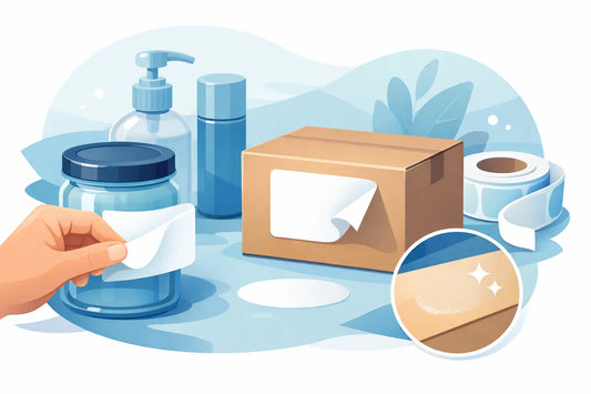 Étiquettes adhésives décollables sans résidu