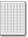 L-133 - 133 per sheet (.5" x 1") - Etiquettes Quebec