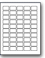 LD-50 - 50 per sheet (.75" x 1.25") - Etiquettes Quebec