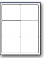LD-6 - 6 per sheet (3.375" x 4") - Etiquettes Quebec