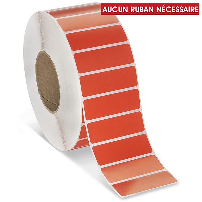 etiquettes-rive-sud,Étiquettes adhésives thermiques directes industrielles – 3 x 2 po - Coloré