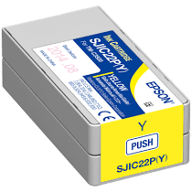 Epson C-3520 cartouche d'encre Jaune - Etiquettes Quebec